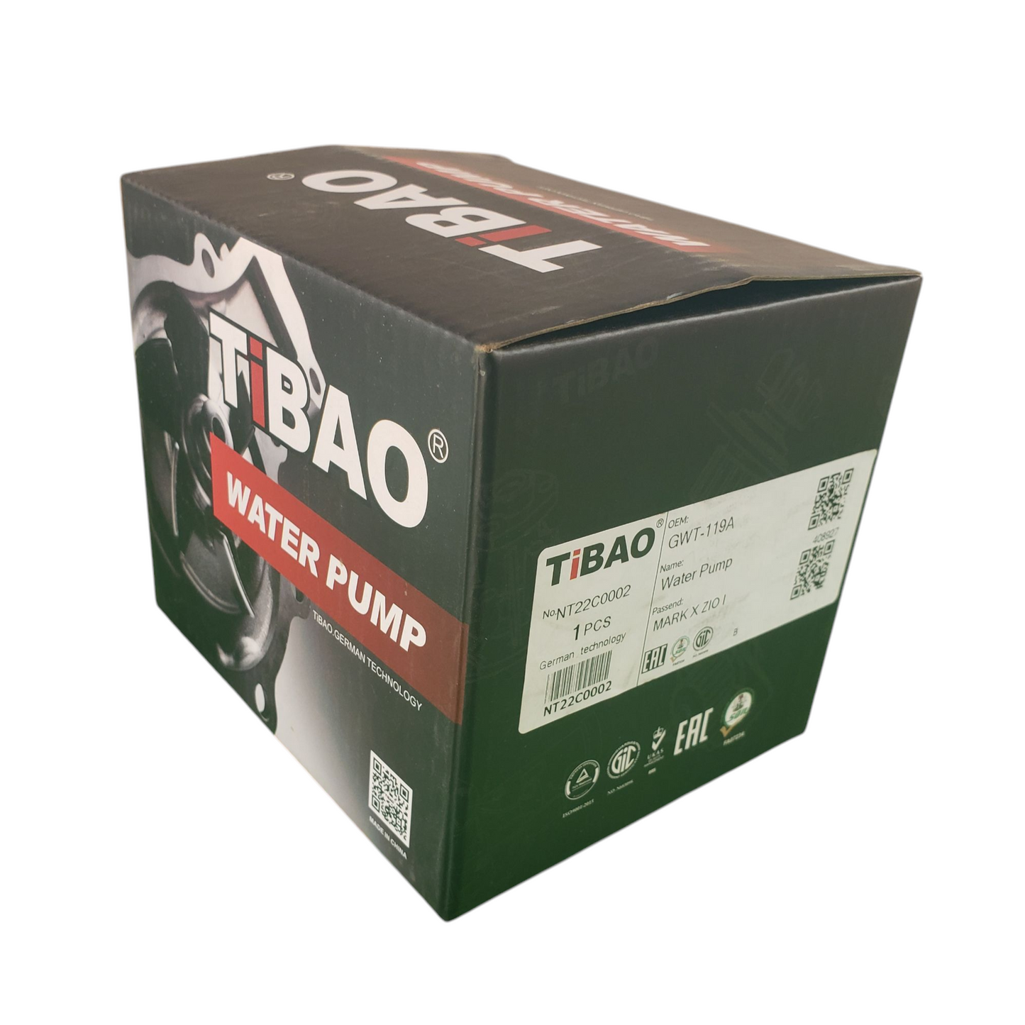 TIBAO Water Pump for 2.4 Camry