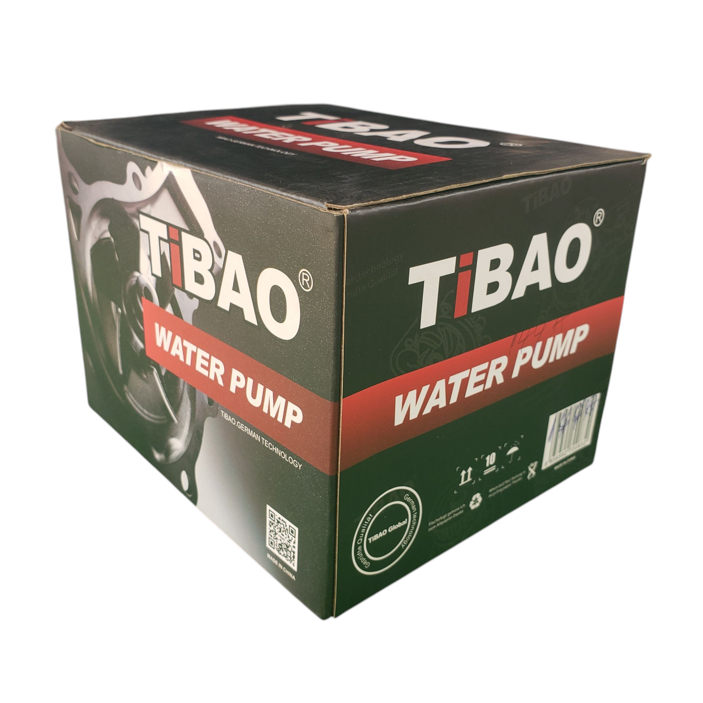 TIBAO Water Pump for Toyota Corolla 2008, 2010, and 2ZR-FE engine
