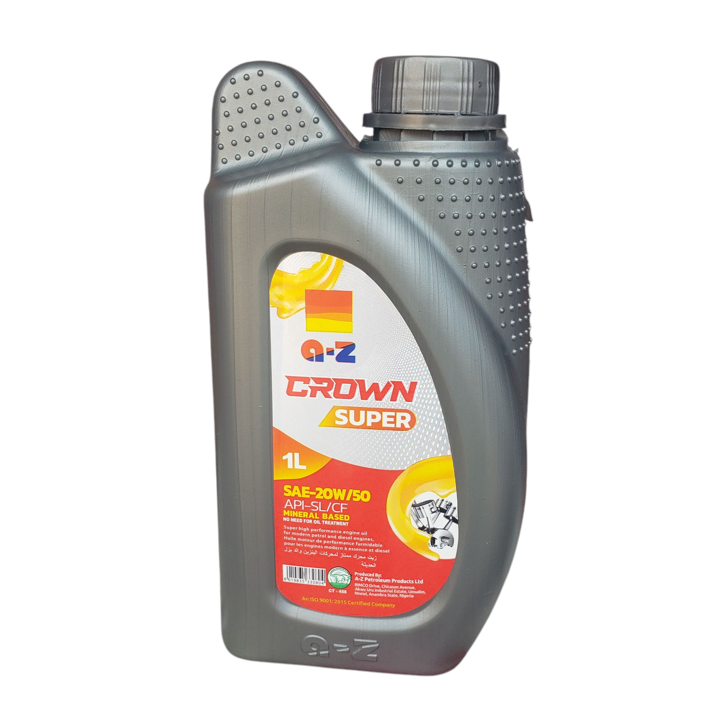 1 litre A-Z Crown Super Engine Oil