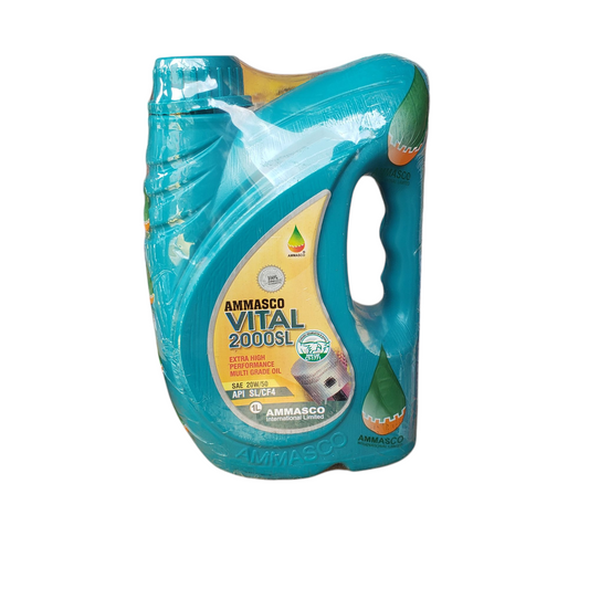 1 litre Ammasco Vital 2000SL Premium Multigrade Engine oil