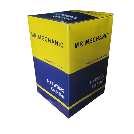 Mr. Mechanic Oil Filter With Part Number H14W06/S Designed For Mercedes Benz Models.