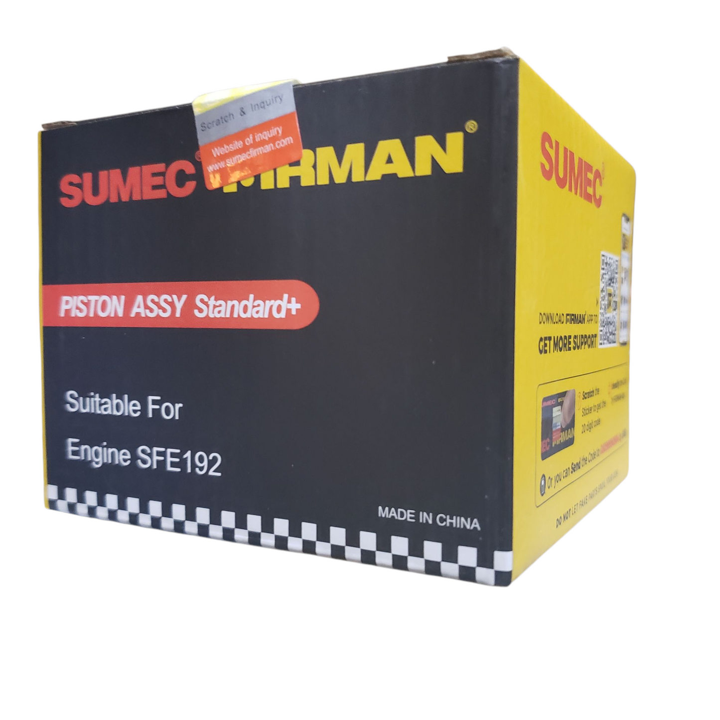 Sumec Firman Standard(+) Pistons and Rings For SFE 192 Engine.