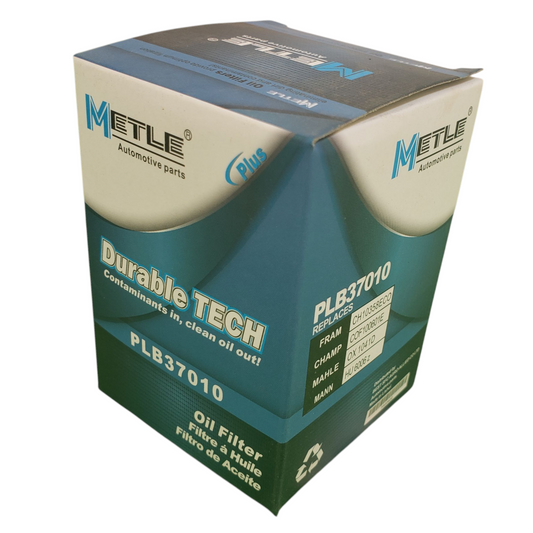 Metle Oil Filter with Part Number PLB37010.