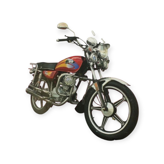 1 Qlink CG125 Motorcycle with Alloy Wheel